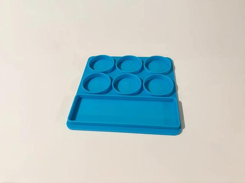 Kids Paint mixing tray palette   
