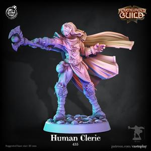Human Cleric (Pre-Supported)