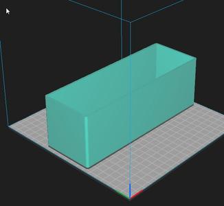 Behälter 200x70x70x3mm