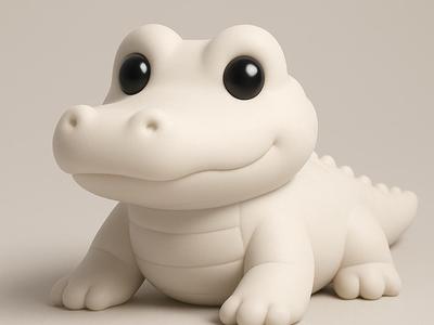 Cute crocodile 
