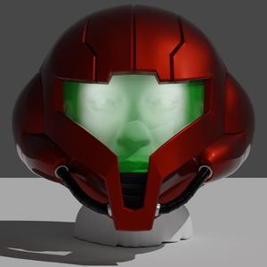 Metroid helmet
