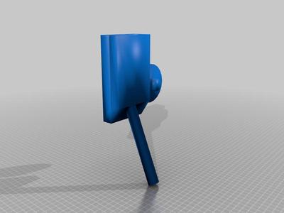 low poly Adolfkanone