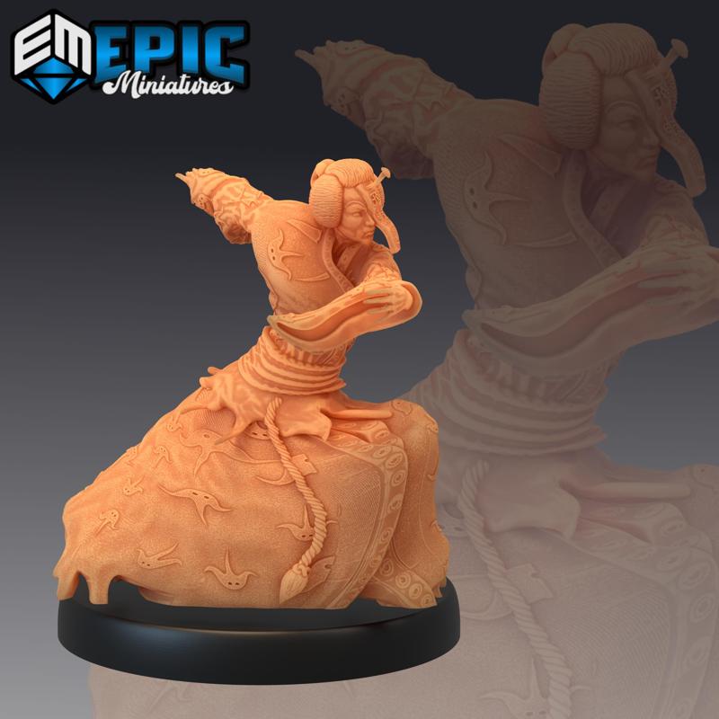 Jiangshi Roof Attacking / Walking Spirit / Undead Vampire / Female Zombie