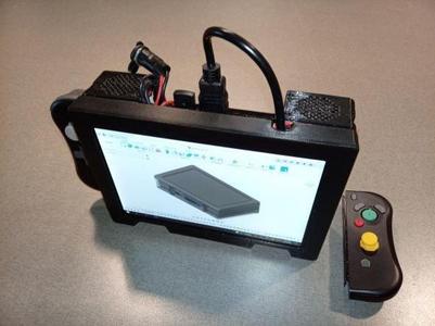 DIY Desk Tablet for mobile work/gaming