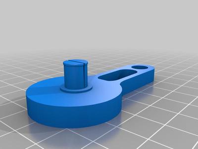 Bone with hole for 2nd cable holder