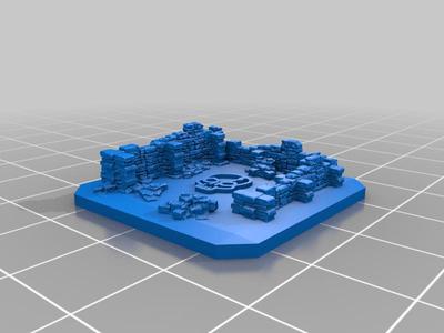 Catastrophe Tile for Tigris & Euphrates Board Game
