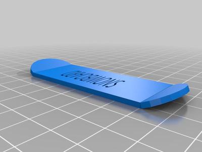 finger snow board