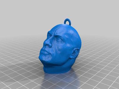 The rock Christmas ball