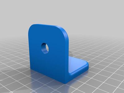 DIY shelf angle bracket