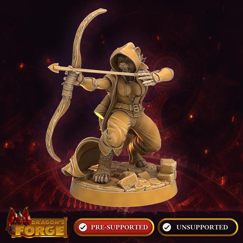 Katmandari Female Thief of the Arachnus Cowl 1