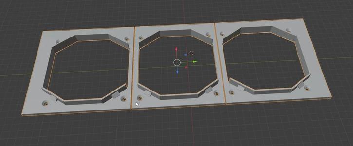 Silverstone RM43-320-RS 3x120mm Fan bracket   