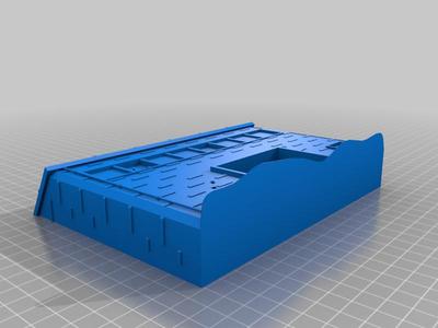 Industrial Hall Front - Tabletop Terrain