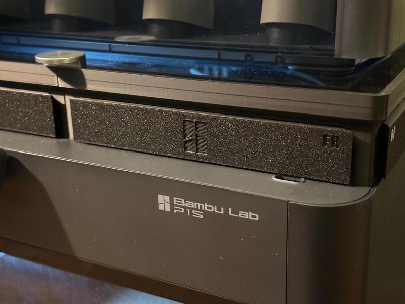 Hole Covers for Riser V2 - No AMS, Debossed Letter