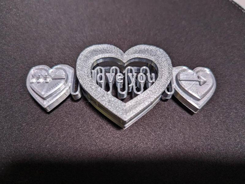 heart fidget springs   