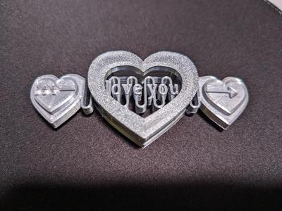 heart fidget springs   