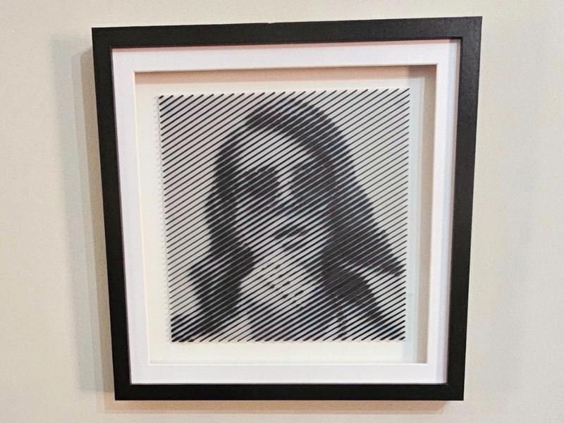 Lana Del Rey Halftone Wall Art by Ikonic3D