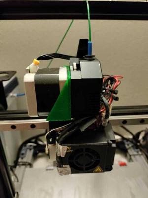 Ender direct drive Extruder with Linear Rails and BMG