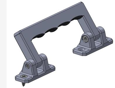 Toolbox handle - For metric screws