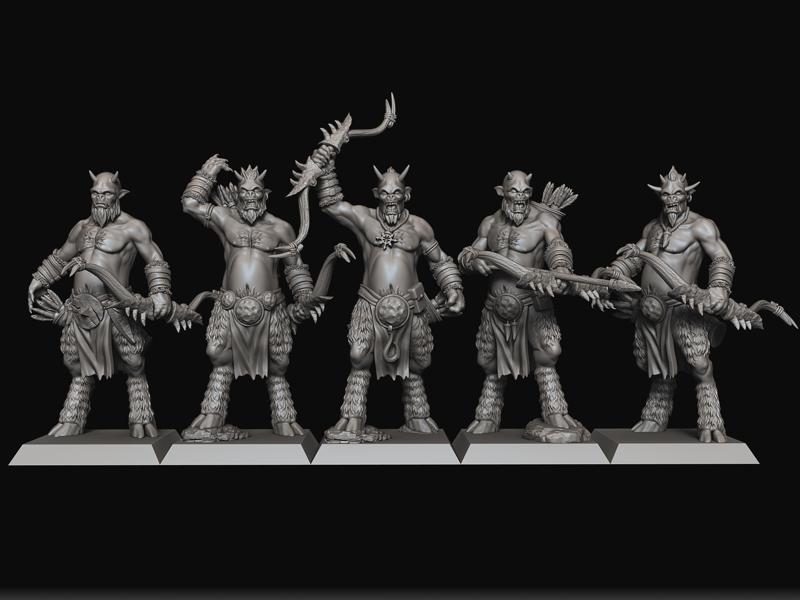 MONGREL WARRIORS WITH BOW