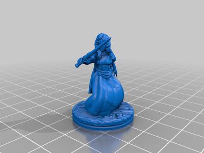 Girl with Knife for D&D