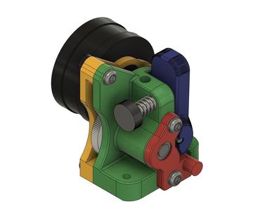 Flsun SR super racer direct drive extruder