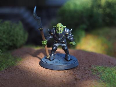 Goblin warrior presupported