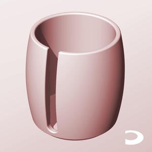 CR68-85-S Slotted Modular Stacking Storage Boxes | Printable Objects - Infinite Containers | stl file for 3d printing