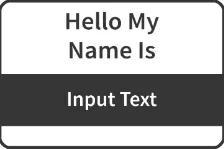 name plate   