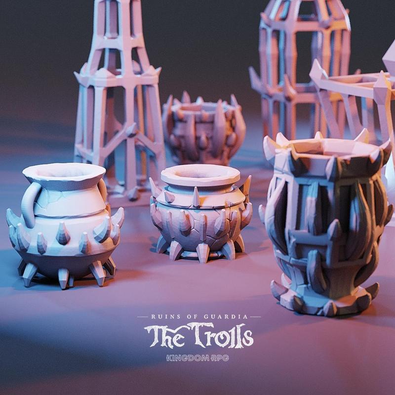 Pots, Jars and Cages - Ruins of Guardia: The Troll
