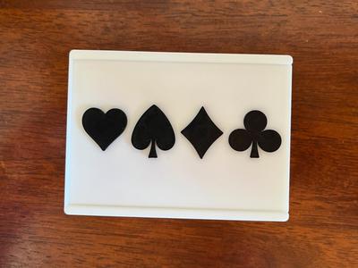 French playing card case
