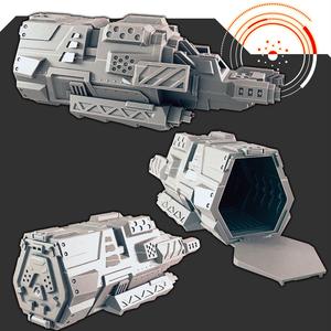 Sci-fi Vehicles: Quick Insertion Transport [Support-free]