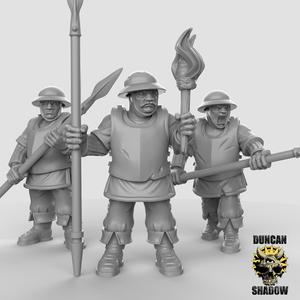 Town Guard with Spears (pre supported)