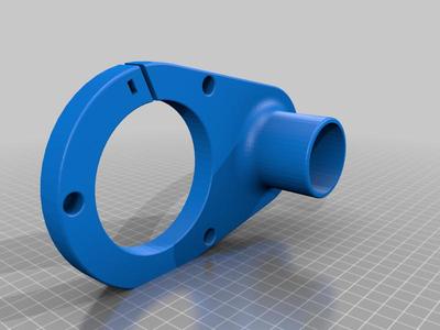 CNC 6040 dust shoe