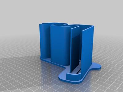 Wall Mounted 18650 Battery Holder