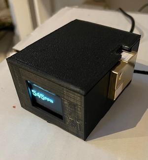 Case for esp32 co2 mesure box and display
