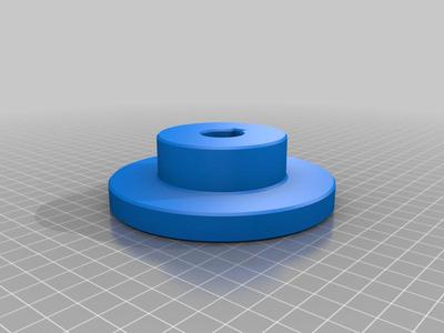 MotorFlansch 19 mm