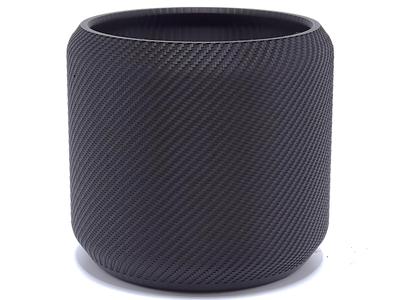 8K Carbon Fiber Planter Pot