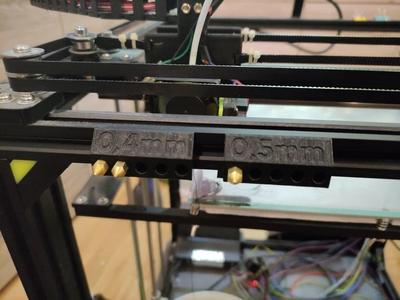 TRONXY X5s nozzle holder