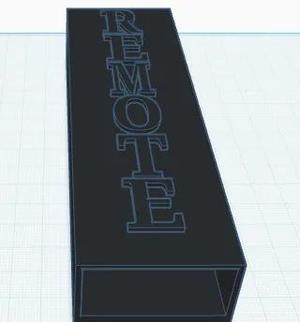 Remote holder for Roku   