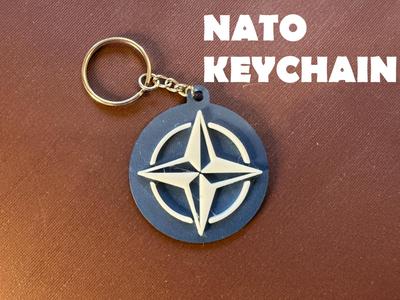 NATO Emblem Keychain