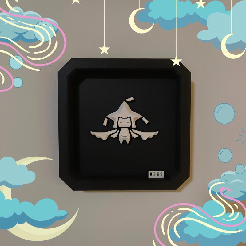 Jirachi fan Art Minimal