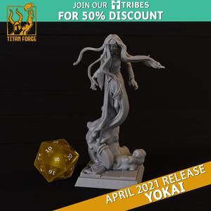 Otohime Hariti - Yokai - Titan Forge Miniatures April 2021