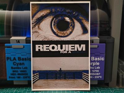 Requiem for a Dream Movie Poster - Hueforge Art