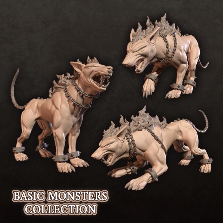 Infernal Hounds - Basic Monsters Collection