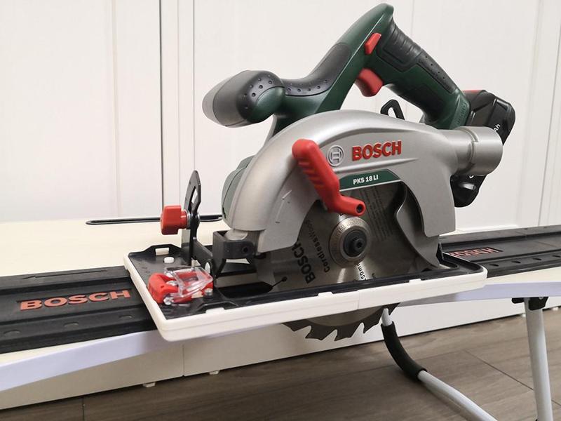 Bosch PKS 18 LI guide rail adapter for 2 609 255 732