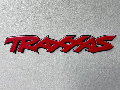 Traxxas wall art logo RC Car   