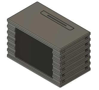 3.5" TFT Display + Taki Udon NFC Enclosure For MiSTer (DE-10 Nano)   