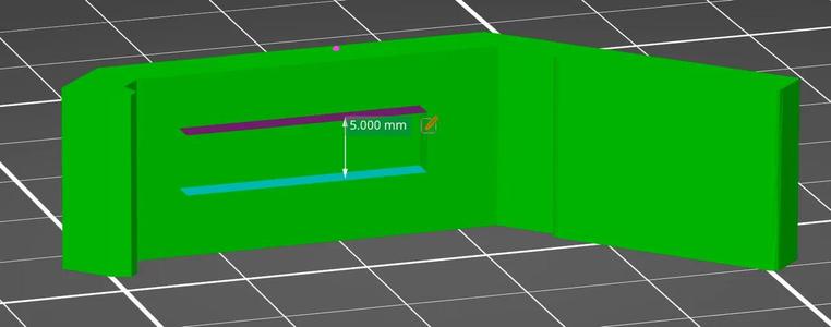 Prusa CORE One 20x5x2mm magnet clip top cover   