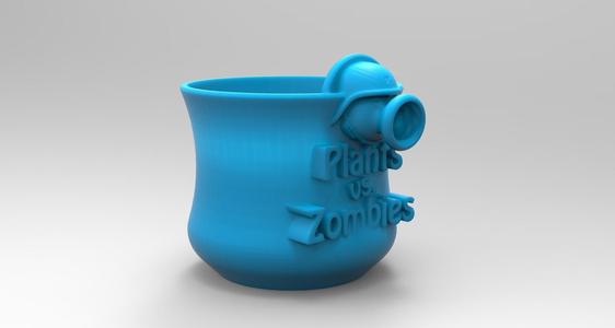 Plants vs Zombies Vase