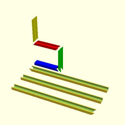 Cabelcanal (Kabelkanal) H0 Scale